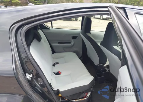 2012 Toyota Prius C One from USA, damaged, VIN JTDKDTB38C1510438